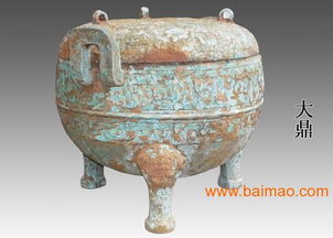 批發(fā)供應(yīng)大鼎仿古工藝品大型青銅器圓鼎